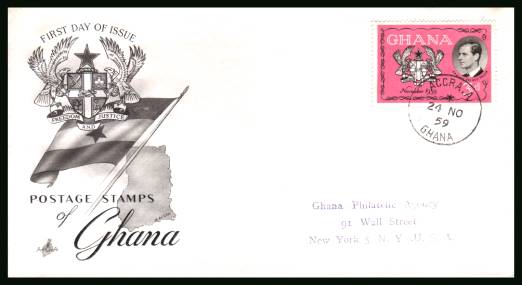 Visit of Duke of Edinburgh single<br/>on a handstamp addressed First Day Cover