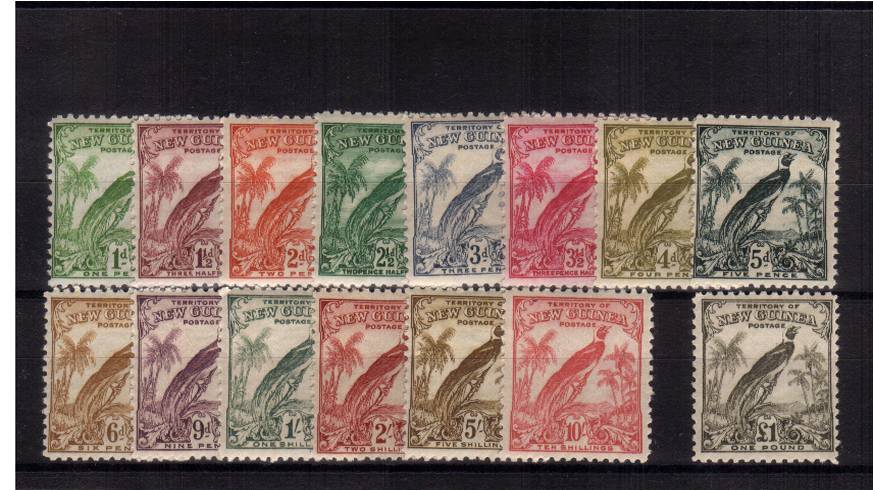 The ''Bird'' set of fifteen superb unmounted mint.
<br/><b>XZX</b>