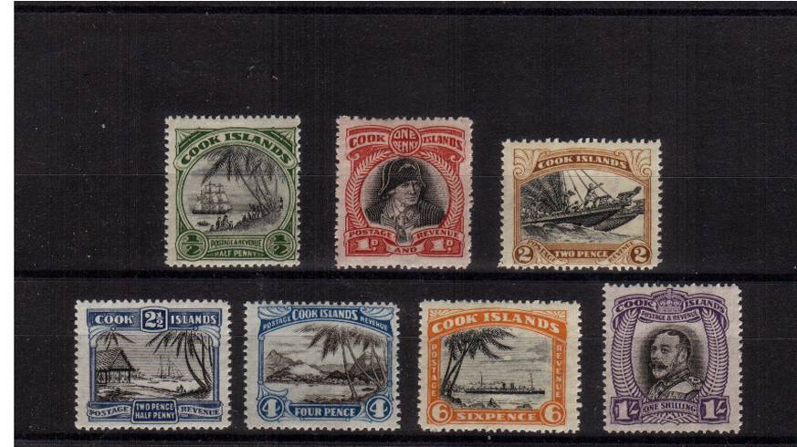 A superb unmounted mint set of seven.
<br/><b>QBQ</b>