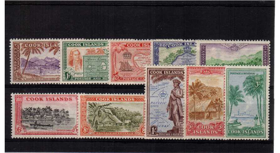 A superb unmounted mint set of ten.<br/><b>QDQ</b>