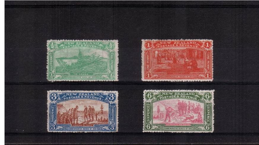 New Zealand Exhibition - Christchurch<br/>
A superb unmounted mint set of four with the usual rough perforations.<br/>A difficult set to find unmounted mint.
<br/><b>QFQ</b>