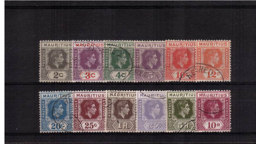 A superb fine used set of twelve each a selected cancel.
<br/><b>QFQ</b>