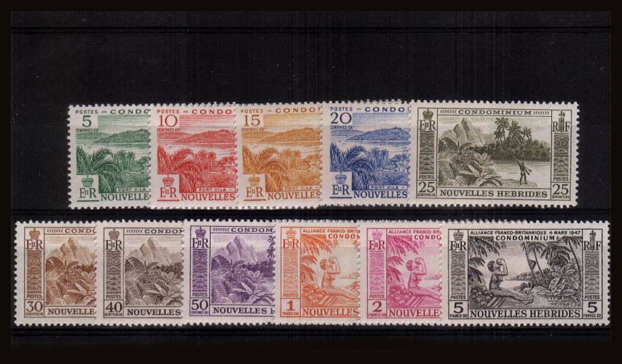 A superb unmounted mint set of eleven.
<br/><b>QLQ</b>