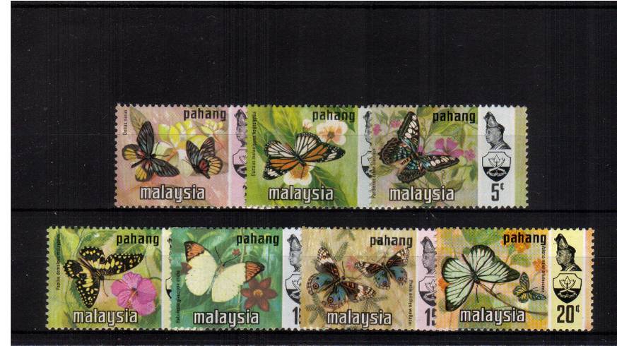 The Butterflies set of seven superb unmounted mint.
<br><b>QNQ</b>