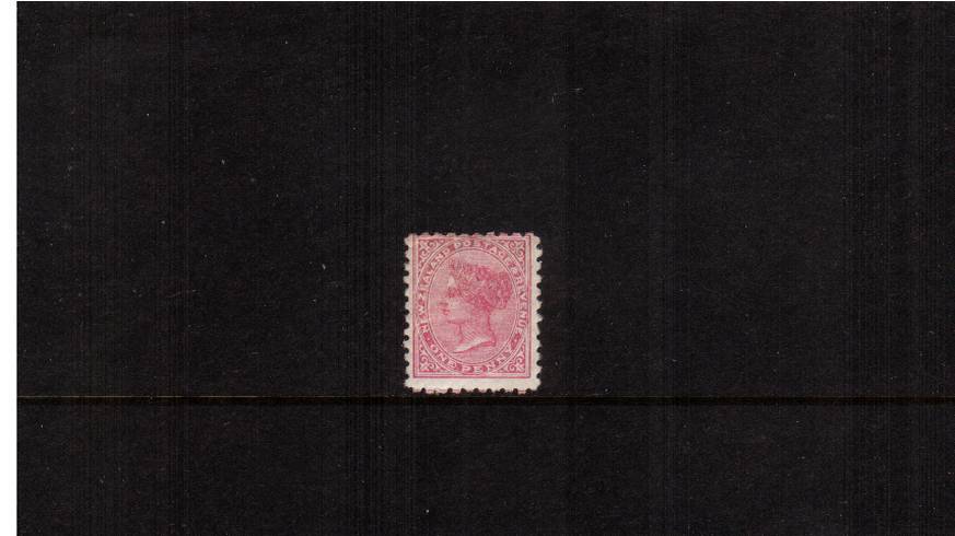 1d Rose - Watermark NZ Star (7mm) - Perforation 10<br/>
A superb unmounted mint single. Rare stamp unmounted!!


<br/><b>QSQ</b>