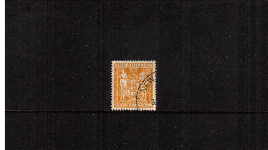 1/3d Orange-Yellow<br/>
A stunning superb fine used single.
<br/><b>QSQ</b>