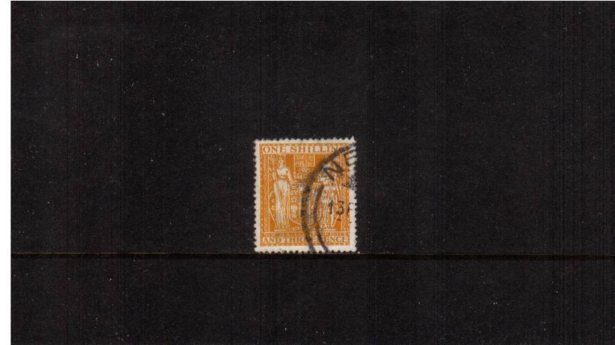 1/3d Orange-Yellow Postal Fiscal<br/>A fine used single

<br/><b>QSQ</b>