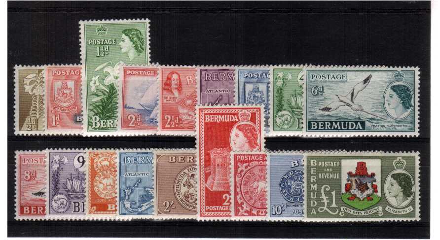 A superb mounted mint set of eighteen.<br><b>BBG</b>