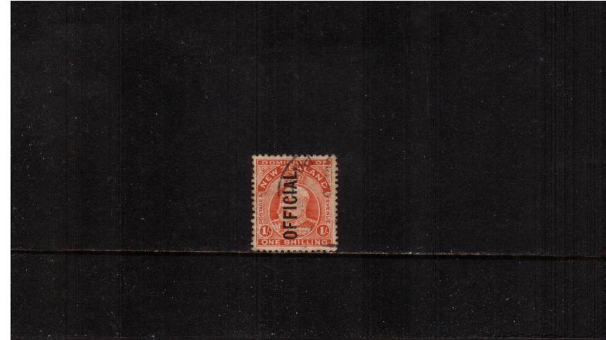 1/- Vermilion<br/>
A superb very fine used single.