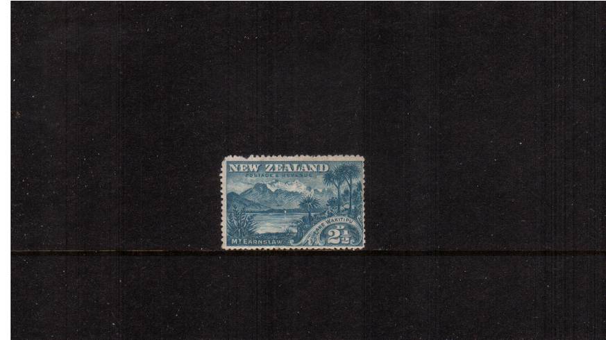 2d Sky-Blue - Inscribed WAKITIPU<br/>
from the No Watermark Pictorials Set - Perforation 12-16<br/>
An average mounted mint single
<br/><b>QSQ</b>