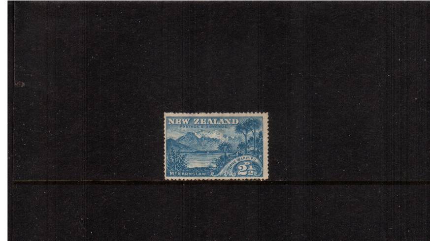 2d Sky-Blue - Inscribed WAKITIPU<br/>
from the No Watermark Pictorials Set - Perforation 12-16<br/>
A mint stamp with no gum.
<br/><b>QSQ</b>