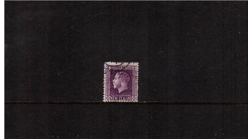 2d Bright Violet - George 5th Head - Perf 14x14<br/>
A superb fine used single. SG Cat 50
<br/><b>QSQ</b>