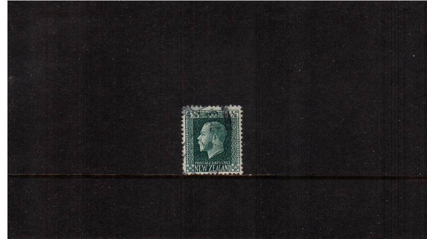 4d Deep Green - George 5th Head - Perf 14x13<br/>
A good used single. SG Cat 28


<br/><b>QSQ</b>