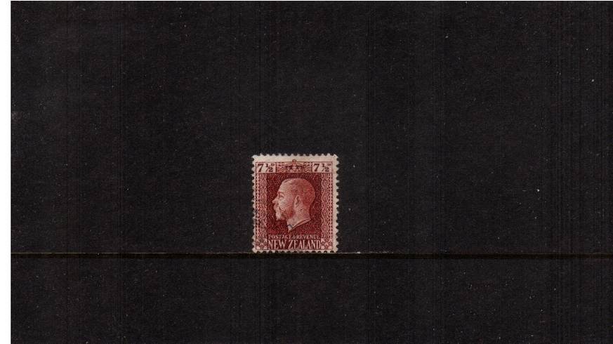 7d Red-Brown  - George 5th Head - Perf 14x13<br/>
A fine used single. SG Cat 30


<br/><b>QSQ</b>