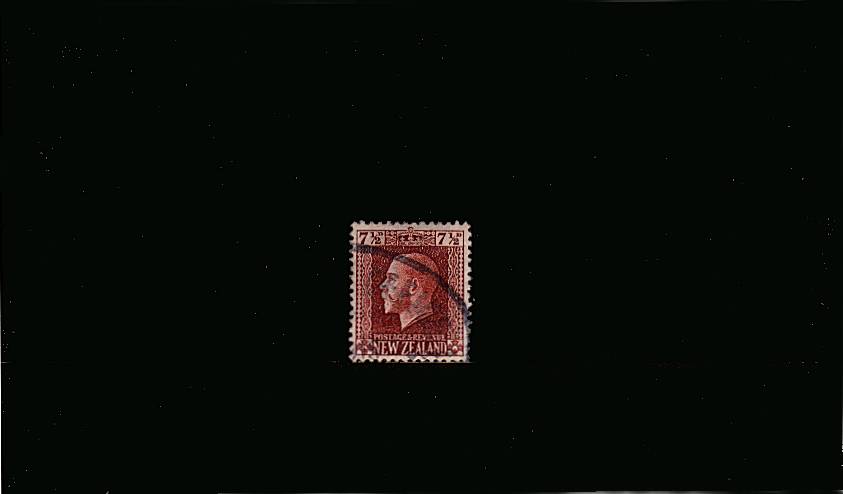 7d Red-Brown  - George 5th Head - Perf 14x13<br/>
A fine used single. SG Cat 30


<br/><b>QSQ</b>