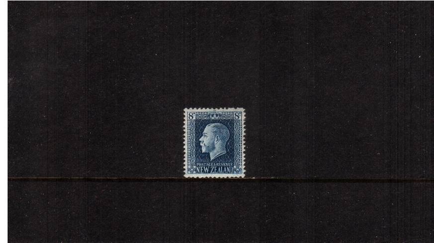 8d Indigo-Blue  - George 5th Head - Perf 14x14<br/>
A superb unmounted mint single.


<br/><b>QSQ</b>