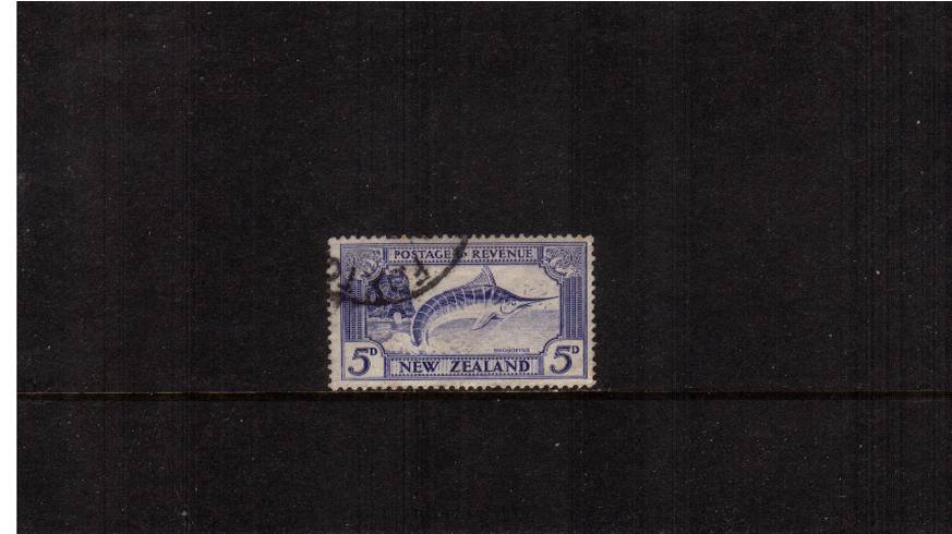 5d Ultramarine - Perf 13-14x13<br/>
A superb fine used single. 


<br/><b>QSQ</b>