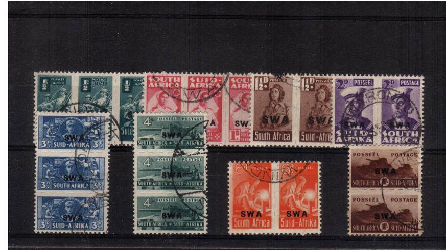 The WAR EFFORT set of eight superb fine used.
<br/><b>QTQ</b>