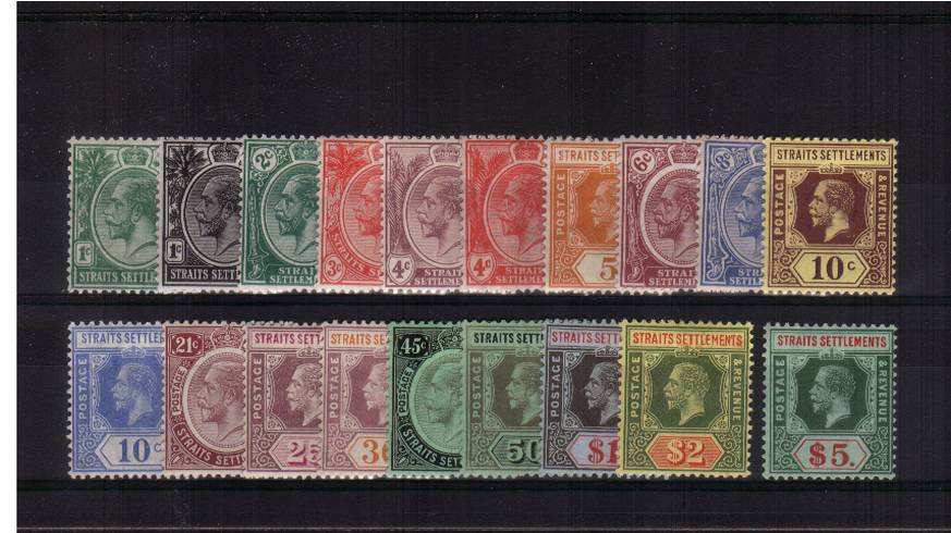 A fine lightly mounted mint set of nineteen with many being unmounted mint. SG Cat 225
<br/><b>QUQ</b>
