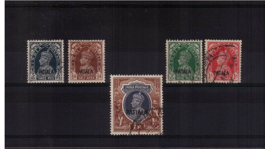 A superb fine used set of five.
<br/><b>QUQ</b>