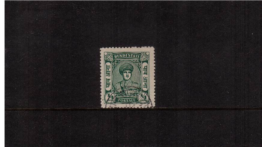 a Blue Green<br/>A superb fine used single. SG Cat 48 
<br/><b>QUQ</b>