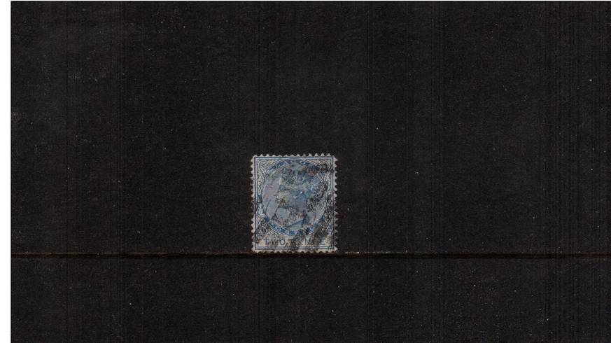 2d Blue - Perforation 14<br/>
A good used single. SG Cat £15