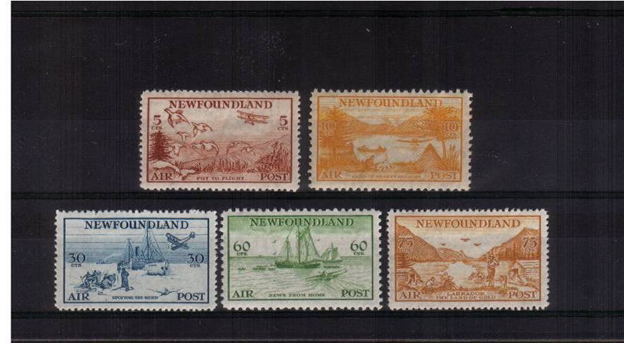 The AIRS set of five superb unmounted mint. Scarce set unmounted!<br/><b>QYQ</b>