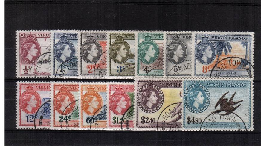 A superb fine used set of thirteen with matching CDS cancels
<br/><b>UAU</b>