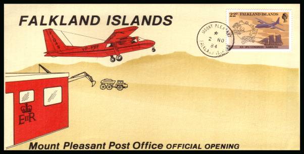 Universal Postal Union Congress single
<br/>MOUNT PLEASANT CDS cancel on an unaddressed official full colour First Day Cover