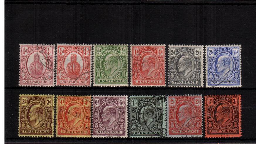 The Edward 7th set of twelve stunning superb fine used. A gem set!
<br/><b>UEU</b>