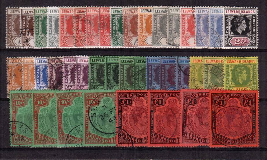 An astonishing set of 41 stamps with ALL Gibbons listed shades, perforation types assembled over many years by the previous owner with great care, each stamp having a selected cancel. Truly stunning!  Find another!!!   SG Cat 1500++   <br/><b>UEUa</b>