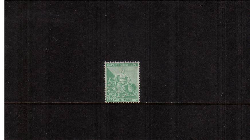 d Green - Watermark ''Cabled Anchor''<br/>A superb unmounted mint single but with vertical gum crease.