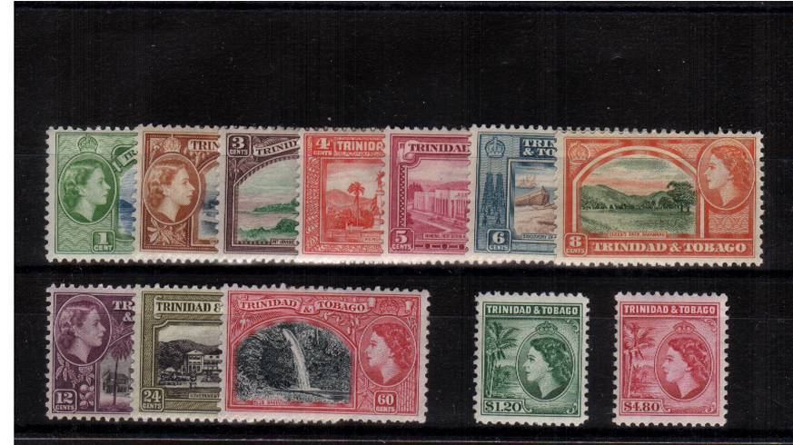 A fine lightly mounted mint set of twelve