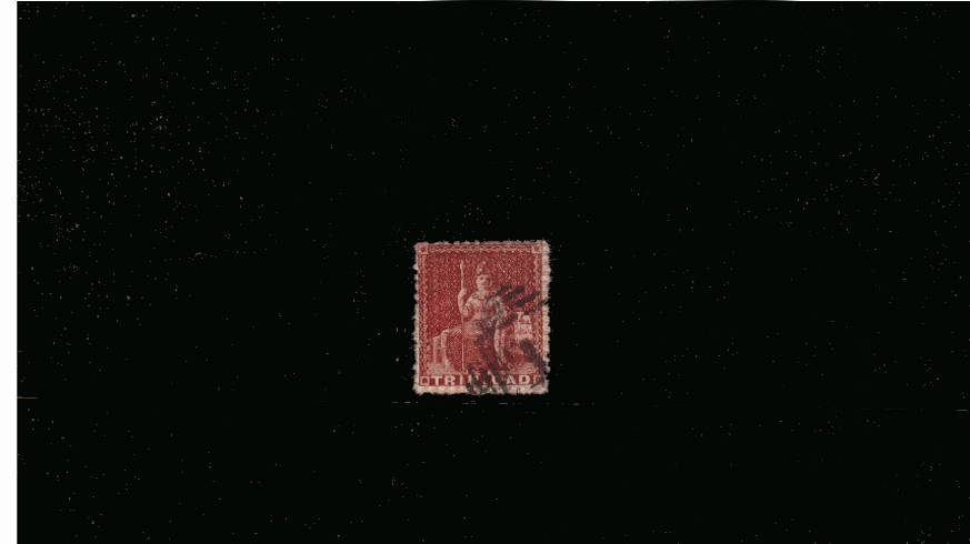 (1d) Lale - Perforation 13</br>
A good fine used stamp with great colour and centering<br/>
SG Cat 28
