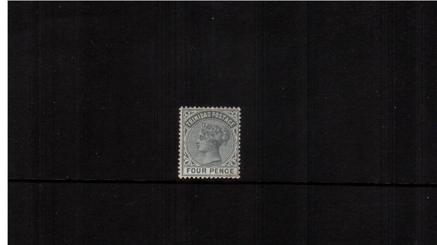 4d Grey - Watermark Crown CA<br/>
A superb very, very lightly mounted mint single