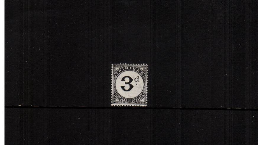 3d Postage Due single - Watermark Multiple Script CA<br/>
A superb unmounted mint single
