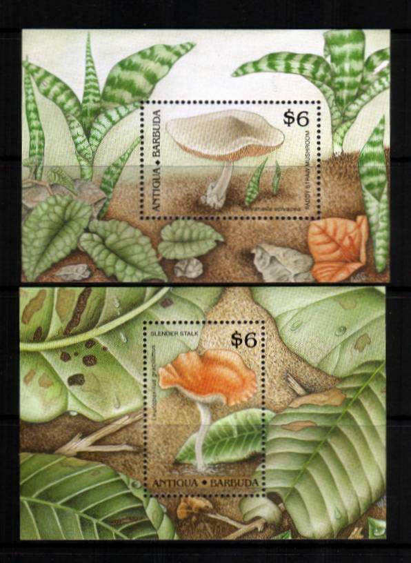 Funghi - Mushrooms<br/>
A pair of minisheets superb unmounted mint