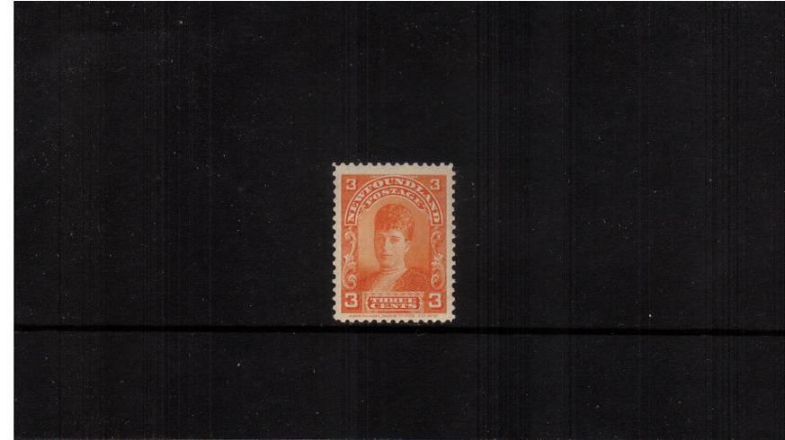 3c Orange - Queen Alexandra<br/>
A superb unmounted mint single