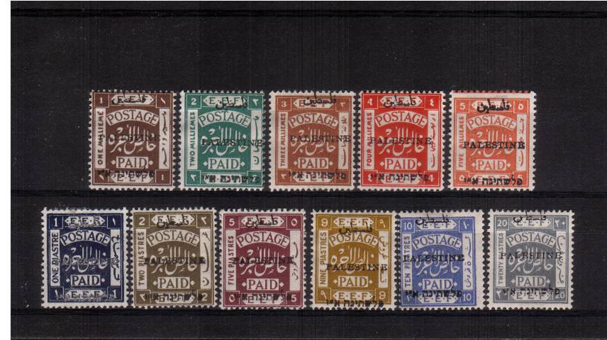 A good mountd mint set of eleven. SG Cat 550
<br/><b>QGX</b>