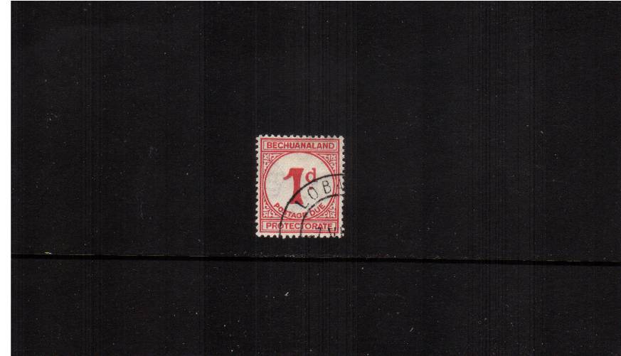 1d Carmine POSTAGE DUE superb fine used.

<br/><b>QHX</b>