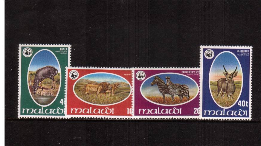 Endangered Species<br/>
A superb unmountd mint set of four.