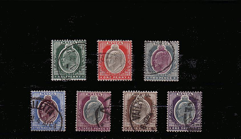 The King Edward 7th set of seven fine used.<br/>SG Cat £35

<br/><b>QPX</b>