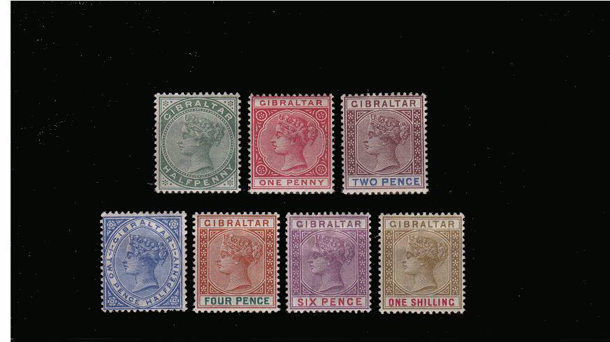 The Watermark Crown CA set of five lightly mounted mint.<br/>
A very fresh set with bright colours! SG Cat �0
<br/><b>QPX</b>