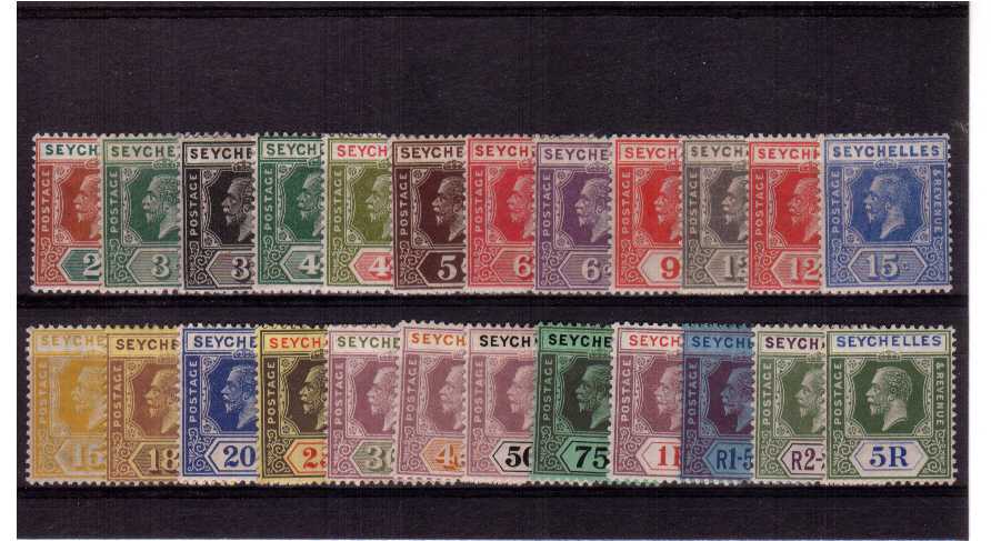 A fine and fresh lightly mounted mint set of twenty-four