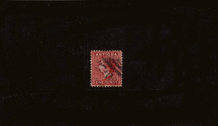 1d Carmine-Red - Watermark Crown CA - Perforation 12<br/>
A good used single. SG Cat �
