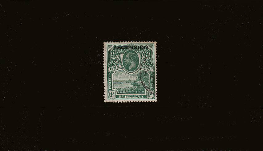 1d Green<br/>
A fine used single with some nibbled perfs. SG Cat �