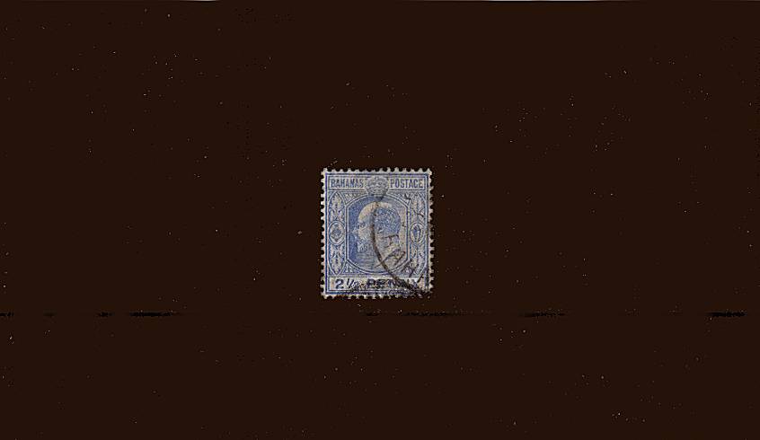 2d Ultramarine - Watermark Multiple Crown CA<br/>A superb fine used single. SG Cat 27