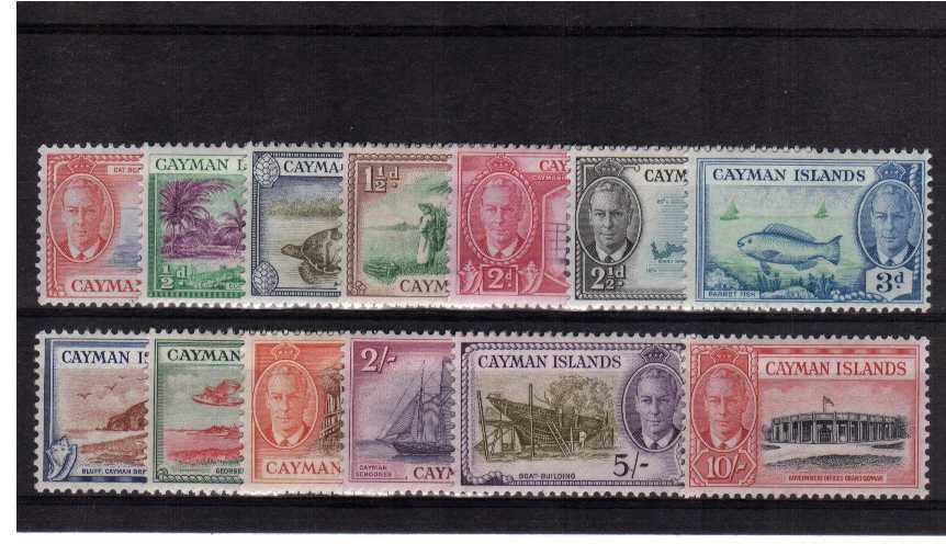 A fine lightly mounted mint set of thirteen.<br><b>QQL</b>