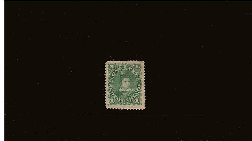 1c Yellow-Green (Bright)<br/>
a mounted mint single. SG Cat 13

<br/><b>QQQ</b>