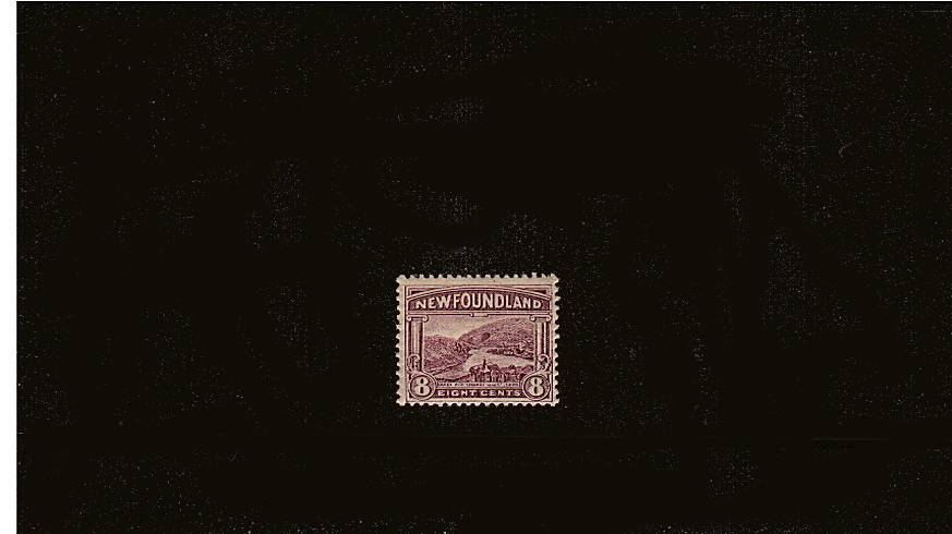 8cPurple<br/>
A fine very lightly mounted mint single. SG Cat 19 
<br/><b>QQQ</b>